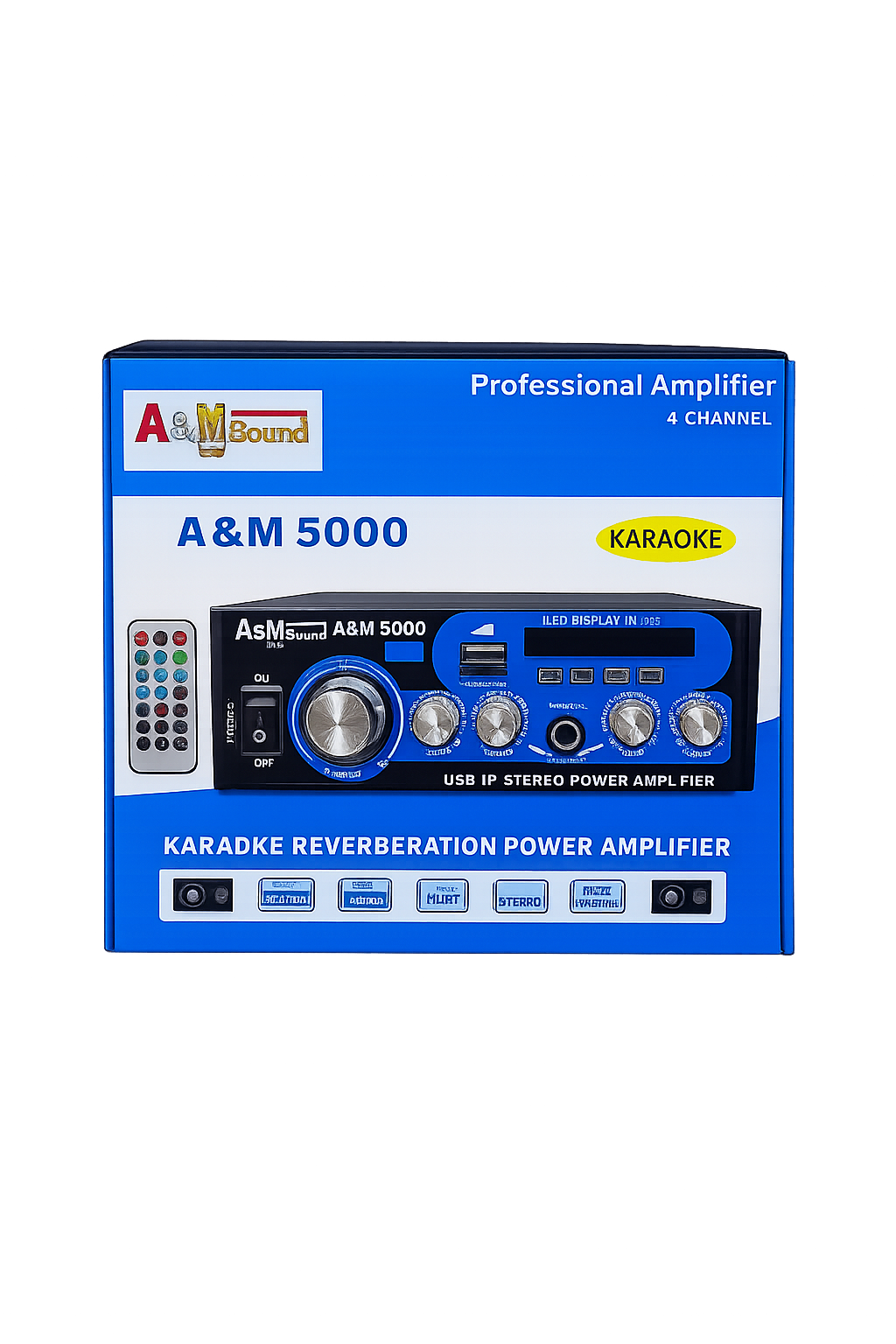 مشغل صوتيات AM 5000 من شركة A&M Sound
