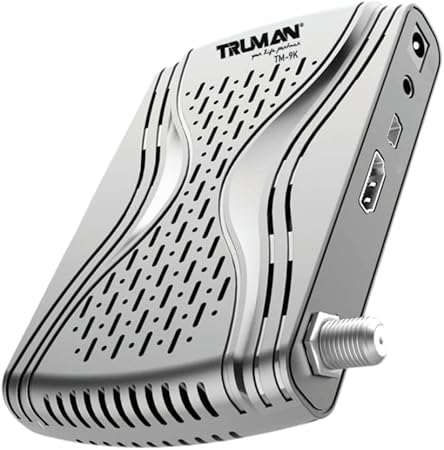 جهاز استقبال رقمي صغير TM 9K بتصميم عالي الدقة HD من ترومان