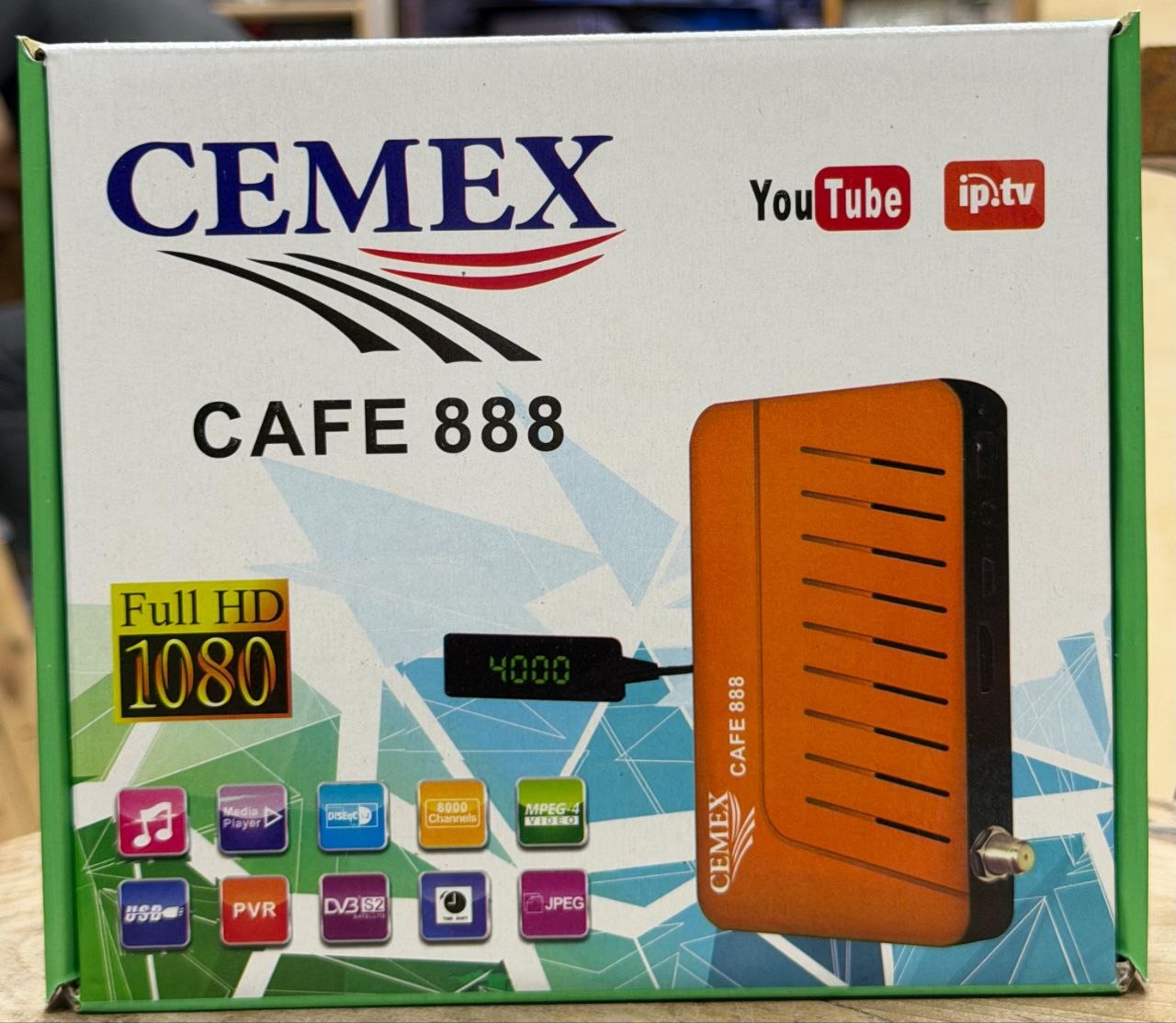 رسيفر CEMEX 888 HD