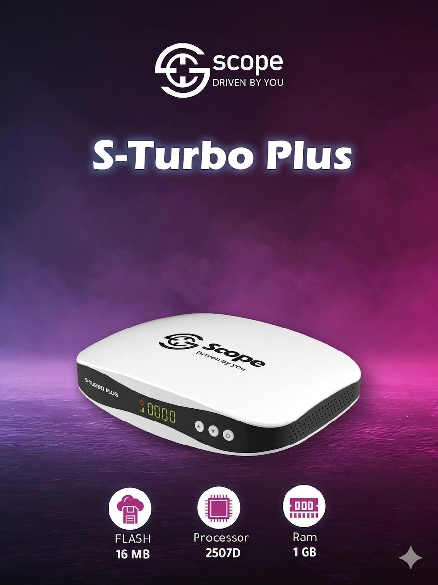 ريسيفر Scope S-Turbo Plus