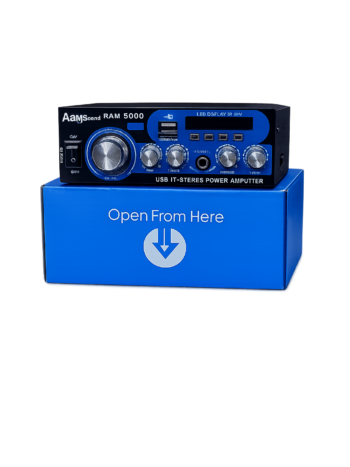 مشغل صوتيات AM 5000 من شركة A&M Sound