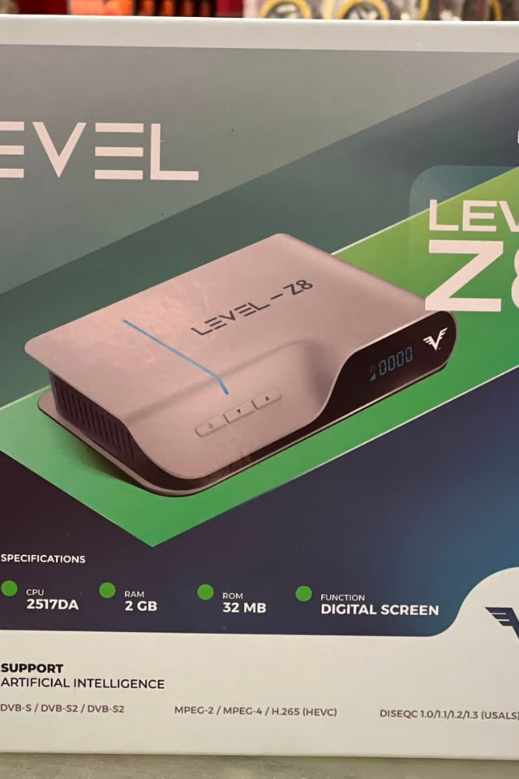 رسيفر ليفيل LEVEL Z8