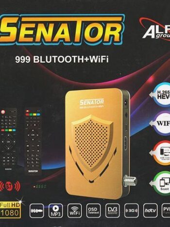رسيفر سيناتور 999 BLUTOOTH+ WIFI