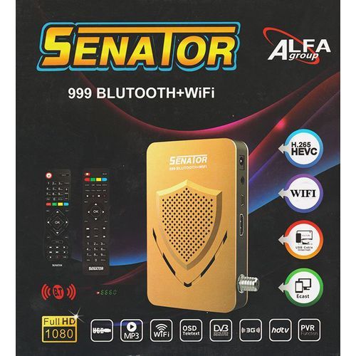 رسيفر سيناتور 999 BLUTOOTH+ WIFI