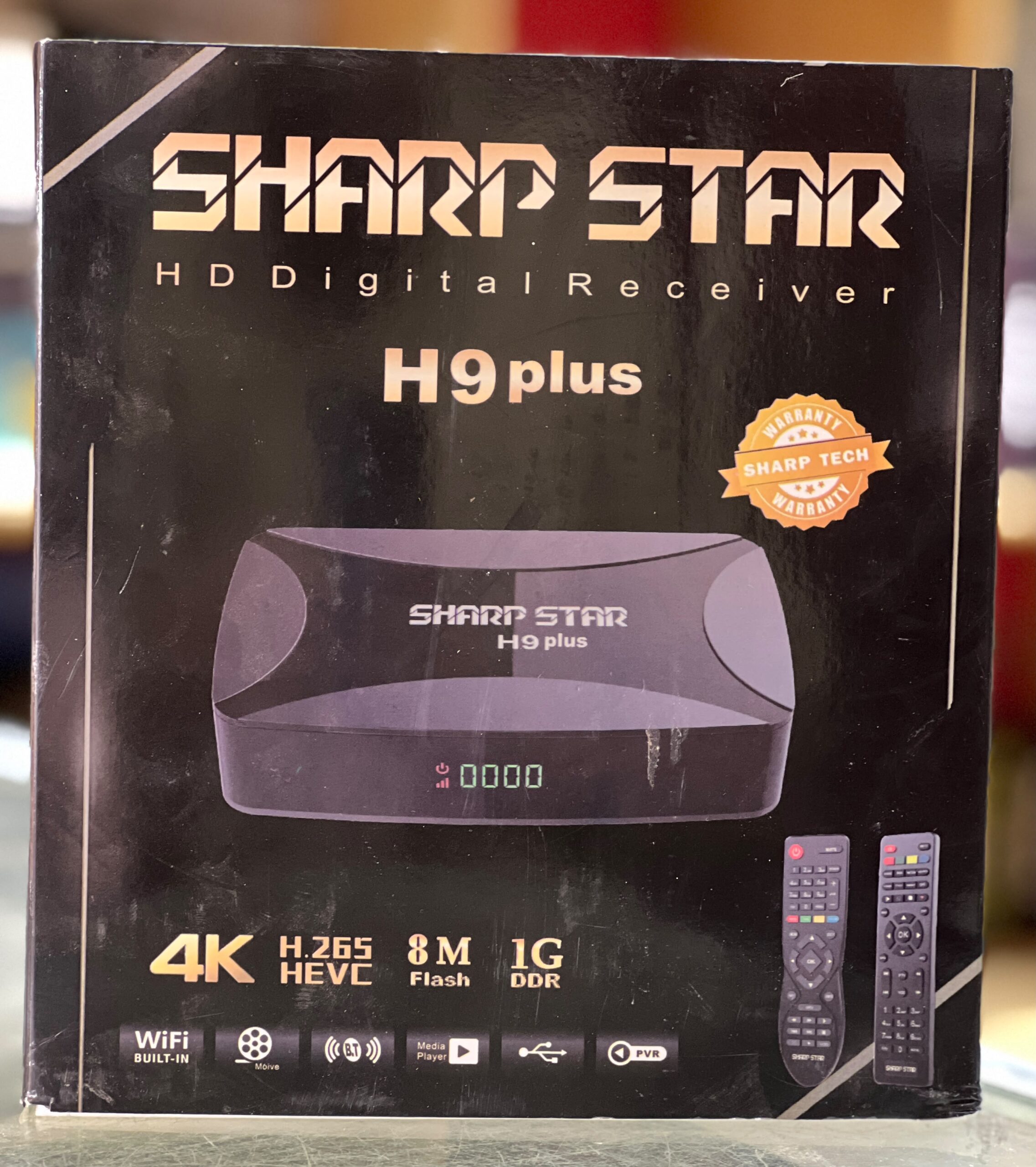 رسيفر شارب ستار h9 plus