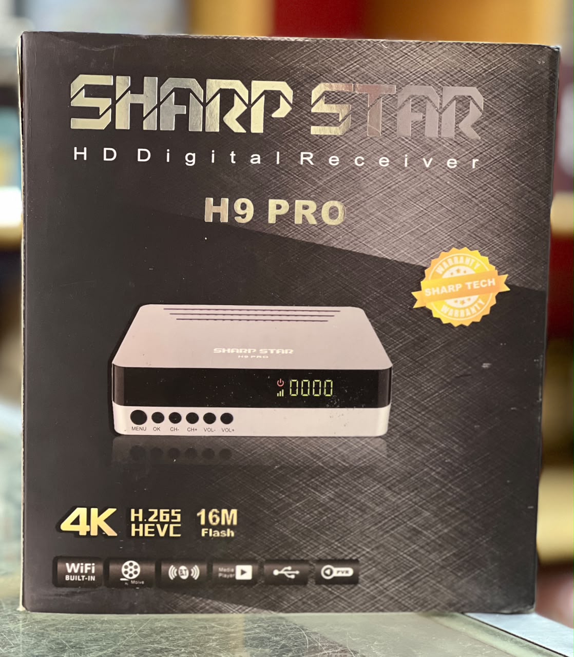 رسيفر شارب ستار h9 pro