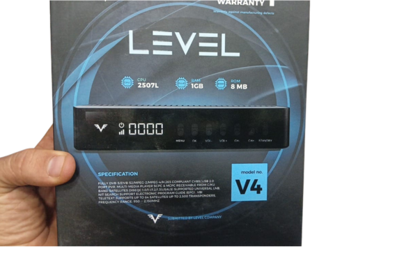 رسيفر ليفيل v4 LEVEL