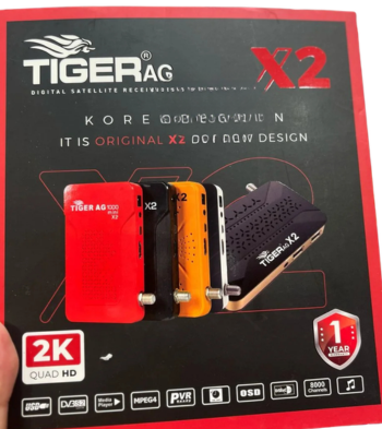 رسيفر تايجر x2 1000