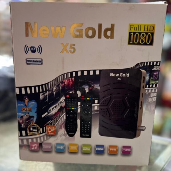 ريسيفر New Gold X5